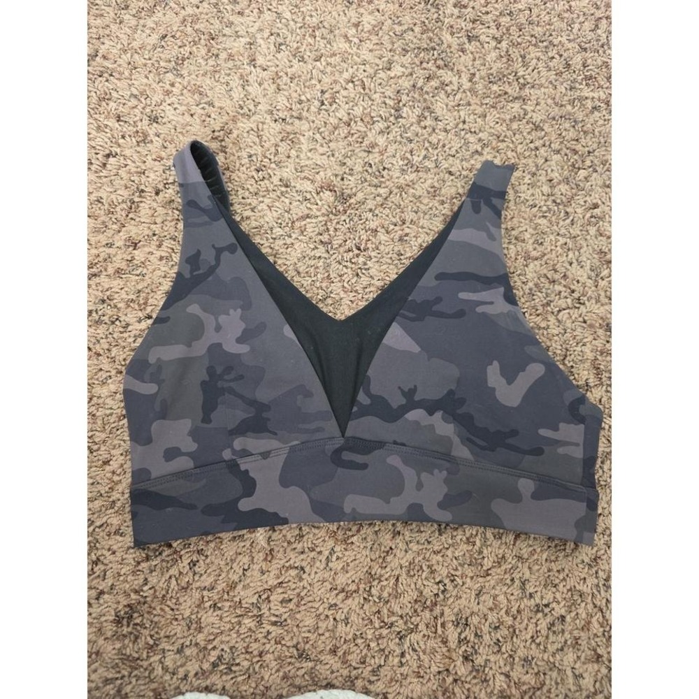 Black Camo Zyia Sports Bra